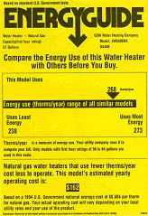 energyguide label los angeles california