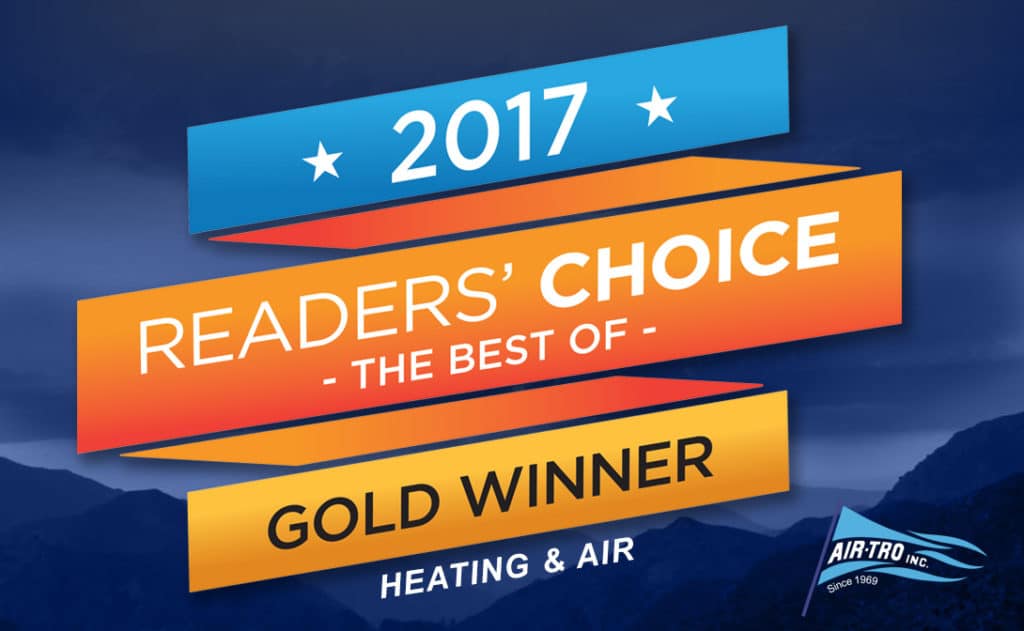 Air-Tro Voted Best Air Conditioning and Heating by Monrovia Weekly 