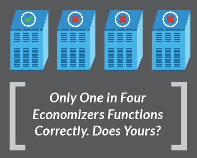 one in 4 economizers work