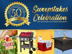 50th sweepstakes golden anniversary