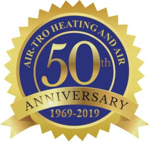 airtro 50th anniversary seal