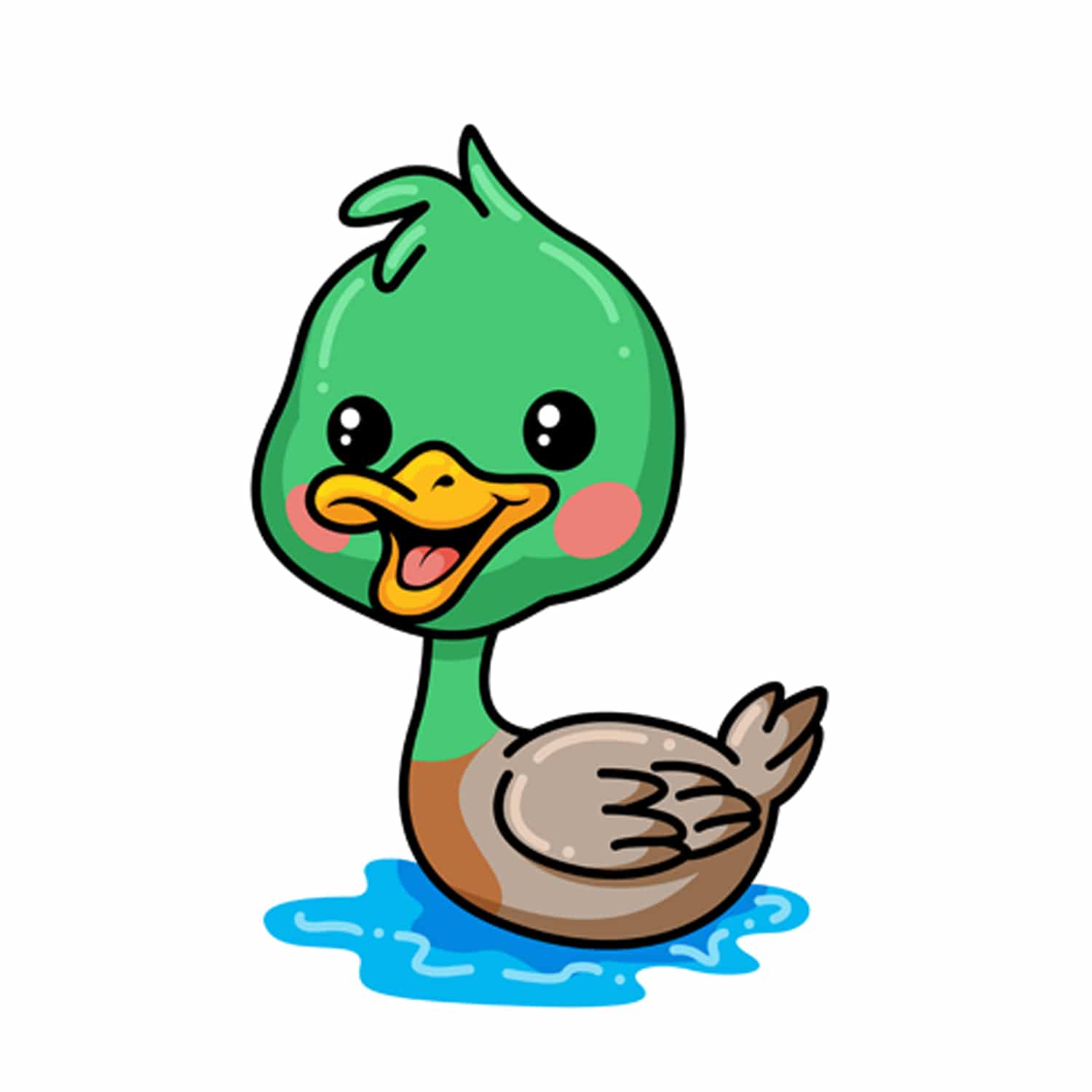 Cute little duck