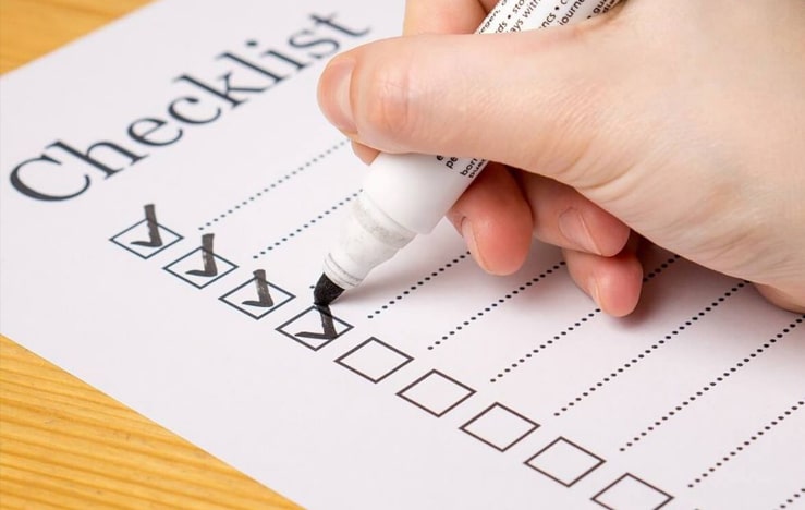 HOMEOWNER CHECKLIST a