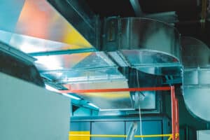 Good ductwork can help improve indoor air quality of commercial HVAC systems.