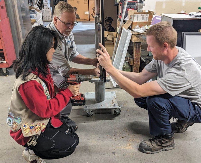 girl scouts fabrication