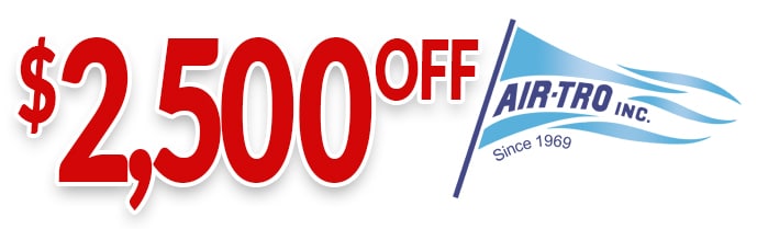 $2,500 OFF MUNICIPAL UTILITY REBATES